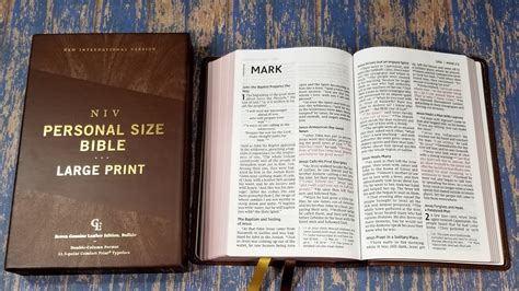 large bibles with large print.